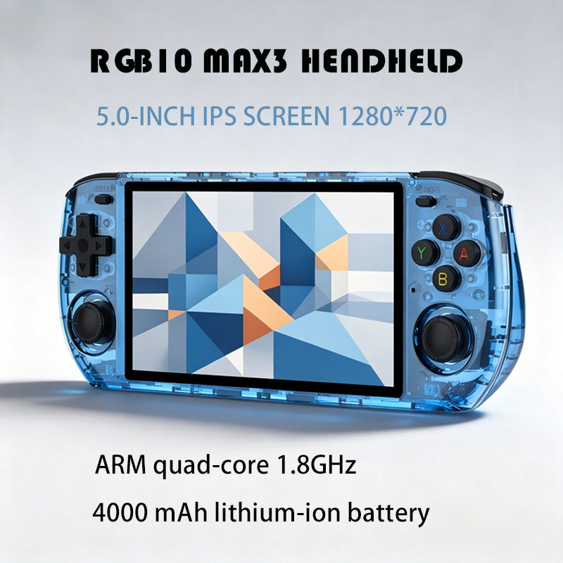 RGB10 MAX3 5.0-Inch IPS Screen - Retro Gaming Kiosk ulasan dan harga