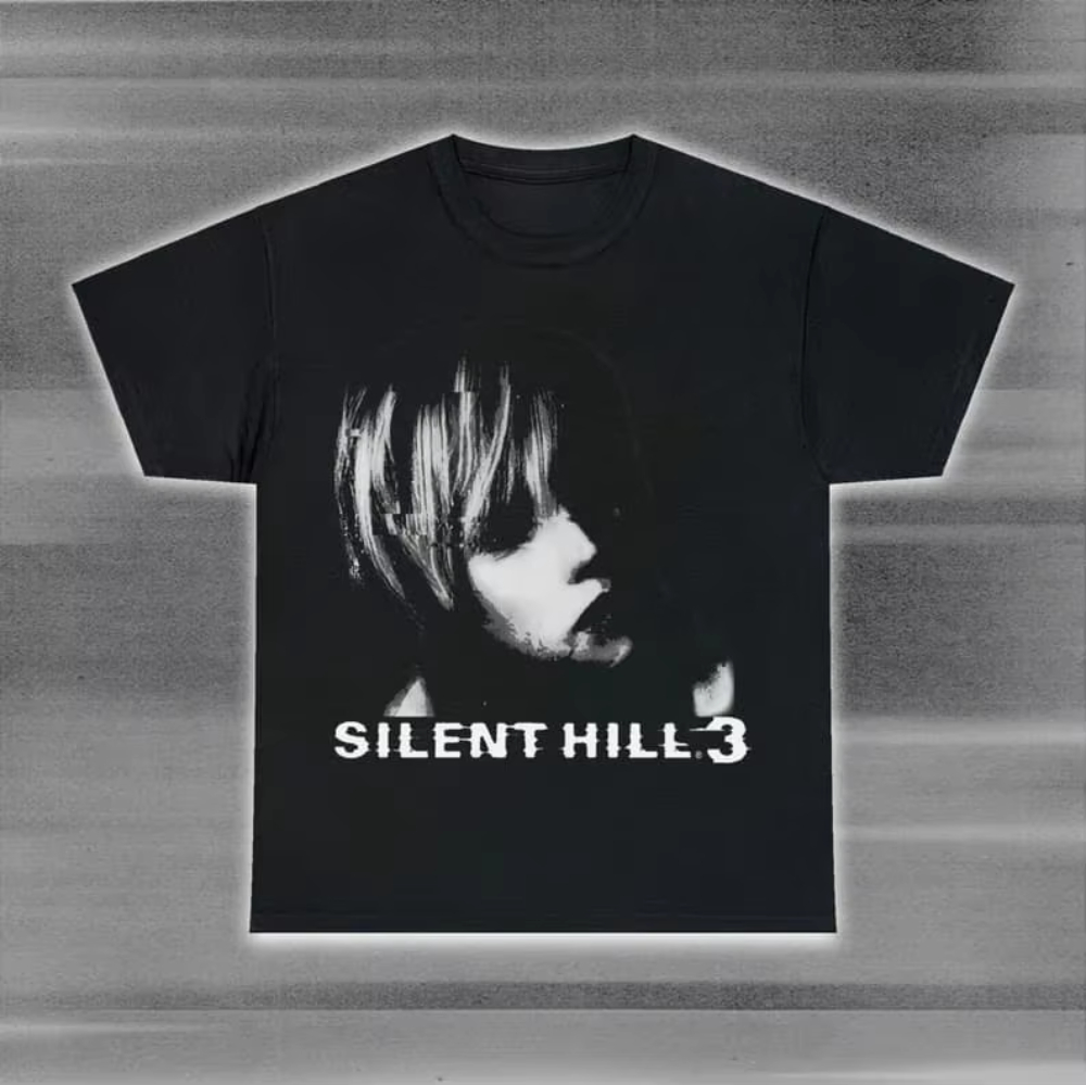 2026 Silent Hill 3 Men Women T - Retro Gaming T Shirt ulasan dan harga