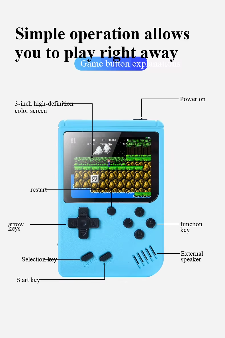 400 In 1 MINI Games Handheld G - Retro Gaming Kiosk ulasan dan harga