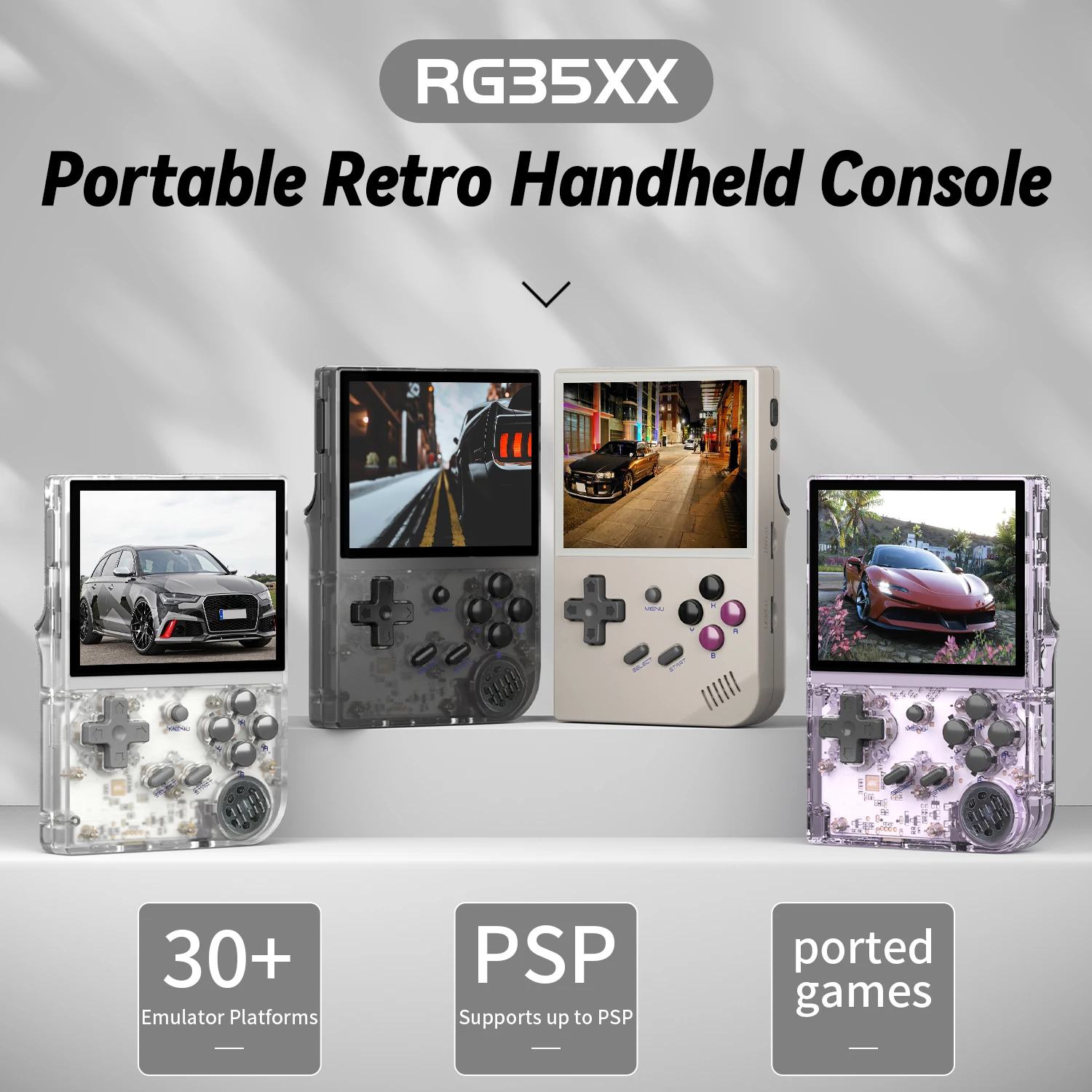 RG35XX Handheld Game Console L - Retro Gaming Kiosk ulasan dan harga