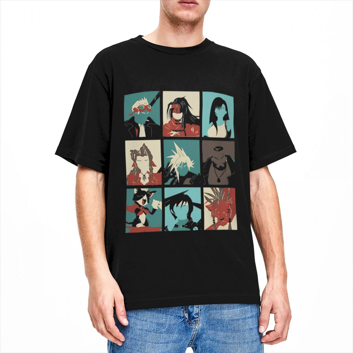 Fantasy Final 7 T-Shirt Mens G - Retro Gaming T Shirt ulasan dan harga