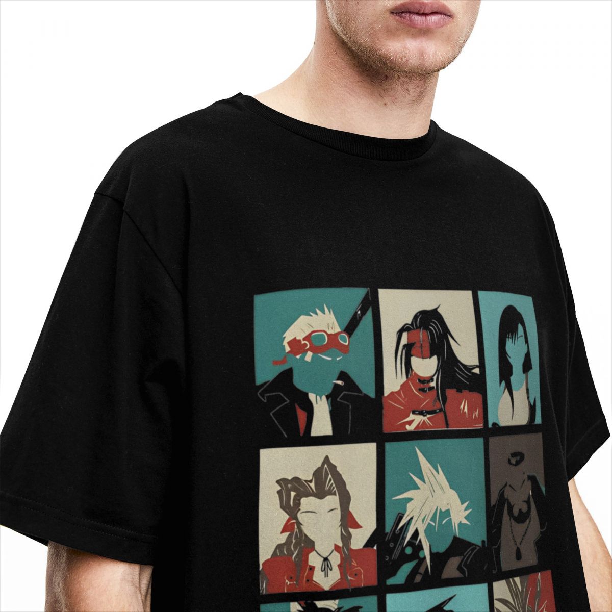 Fantasy Final 7 T-Shirt Mens G - Retro Gaming T Shirt ulasan dan harga