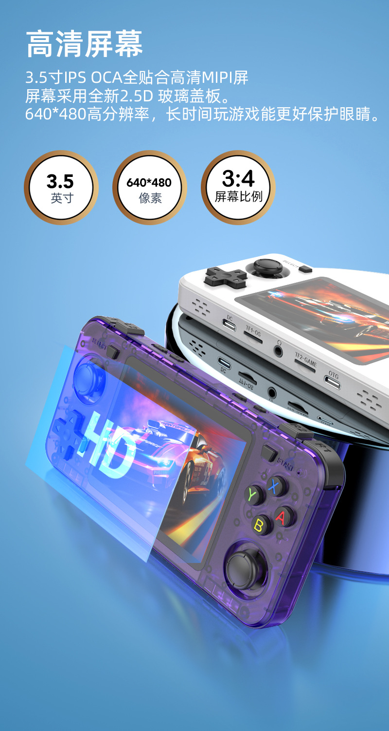 New R36H Retro Handheld Consol - Retro Gaming Kiosk ulasan dan harga