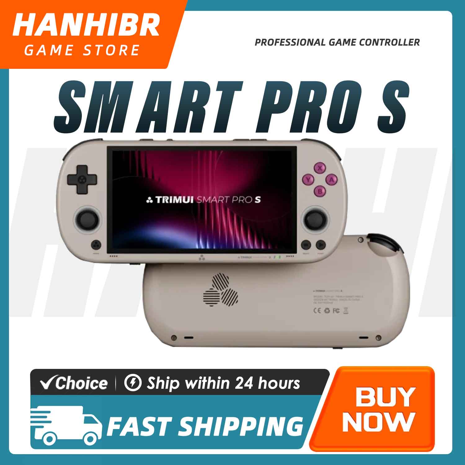 Trimui Smart Pro S TG5050 Hand - Retro Gaming Kiosk ulasan dan harga
